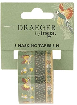 Draeger Paris 1886, Masking Tape, Multicolore, Taglia unica