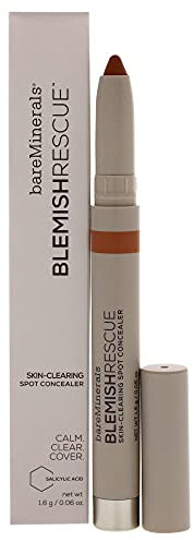 BareMinerals Blemish Rescue Skin- Clearing Spot Concealer - 4.5N Tan - Dark for Women 0.06 oz Concealer