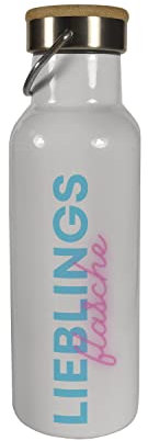 Lieblingsflasche Thermoflasche mit Bambusdeckel