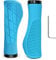 Fahrradgriffe Ergonomisch Lenkergriffe Fahrrad aus Rutschfester Gummi 22,2 mm Fahrrad Griffe Bike Lenker Griffe Fahrradlenker für MTB, Trekkingrad, E-Bike, Cityrad Rennrad und Faltrad (Blau)
