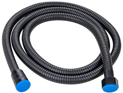 Stainless Steel Flexible Shower Hose Long Bathroom Shower Water Hose Extension Plumbing Pipe Pulling Tube Bathroom Accessories-2M2