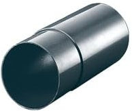 Zewotherm Teleskop-Wandhülse aus Kunststoff (Breite: 114 mm/Höhe: 114 mm/Tiefe: 500 mm) für Wandeinbau ZWH 100 für Ventilatoren der Nennweite 100 ausziehbar von 200-380 mm