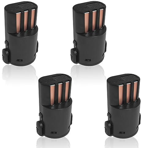 Ersatzakku Kompatibel mit Wahl Professional Animal Arco und Arco SE Pet Clipper (4 Stück)
