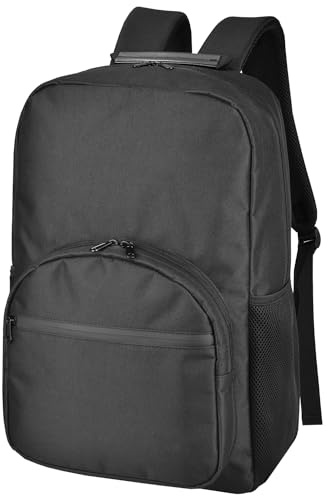 MZIPLINE Backpack Bag With TSA Lock & Key-Smell Proof-Water Resistant Laptop Daypack Travel bags for Men & Women Travel, Black-new, S, Smell Proof Backpack