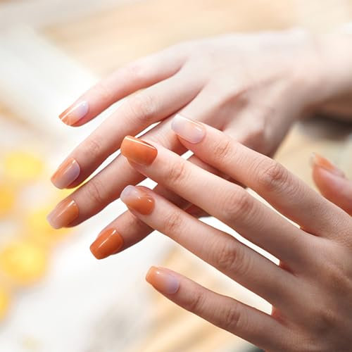 20PCS UV Gel Nagelfolien - Halbgehärtete UV Gel Strips - Selbstklebende Gel Nagellack Streifen - Langanhaltend Gel Nail Stickers French Gellack Wraps für Fingernägel