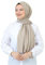 Prien Hijab Kopftuch für Damen, Muslimische Kleid Schal, Kopftücher für Mädchen, Islamische Langer Scarf, Chiffon Turban Kleider für Ramadan (Helles Nerz)