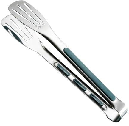Hugsweet Pinze per servire cibo,pinze per antipasti | Pinze da cucina | Pinza da portata per uso alimentare, antiscottatura, lavabile in lavastoviglie, per antipasti, cottura al forno, frittura