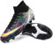 situkeke Scarpe da Calcio Uomo All'aperto High Top Scarpe da Calcetto Tacchetti Sportivo Professionali Competizioni Scarpe da Allenamento Bianco 43 EU
