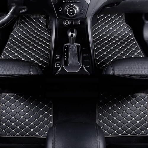 AWEDRRE Auto Fußmatten, für Seat Ibiza 2017-2024(LHD), Fußbodeneinlagen wasserdichte Allwetter Auto Teppichschutzmatte ZubehöR,B