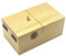 Booplic B Useless Box mit Überraschungen, Hölzerne Useless Box, Komplett Zusammengebautes Spielzeug für Erwachsene und Kinder, Einfach zu Bedienen, Holzfarbe