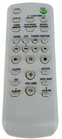 Remote Control For SONY CD System Audio Remote Control RM-SC3 For CMTCP555 CMTHPX7 CMTNE5 LBTZX6 LBTZX8 LBTZX9 MHCGX250 Replacement
