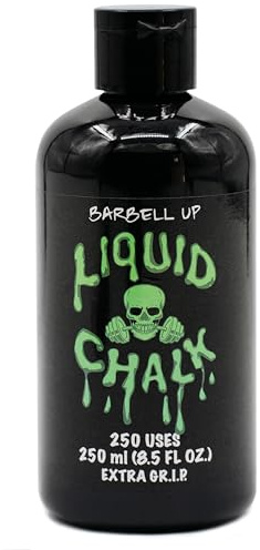 Barbell UP Liquid Chalk - Flüssigkreide für Gewichtheben, Gym, Sport, Klettern, Bouldern, Calisthenics, Flüssiges Magnesia für Weightlifting