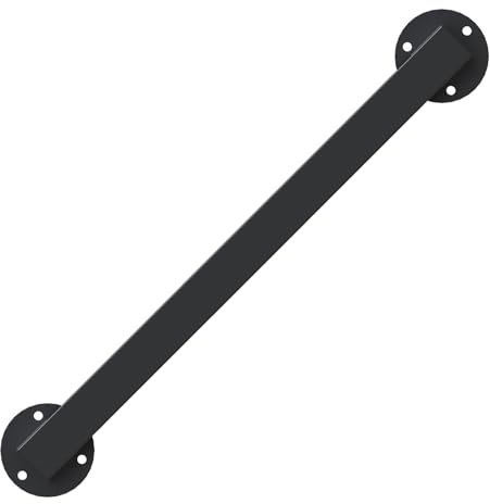 ONLT Handlauf - Handlaufset.Treppengeländer für den Innen Außen, Wandhandlauf Wohnung Draußen Handläufe Treppen Handlauf Geländer Bausatz Balkon Brüstung,60cm