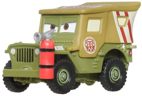 Disney Pixar Cars: Race & Rescue - Sarge Diecast Car JDG58