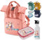 wolga-kreativ Kinderrucksack mit turnbeutel personalisiert (Einhorn, Rucksack)