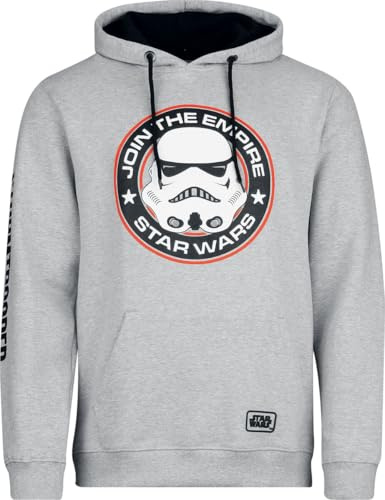 Star Wars Stormtrooper - Join The Empire Männer Kapuzenpullover grau