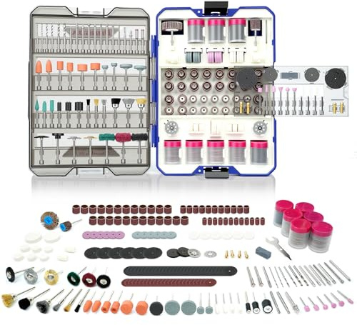 RONGDA 652-Piece Rotary Tool Accessory Kit, Dremel Compatible