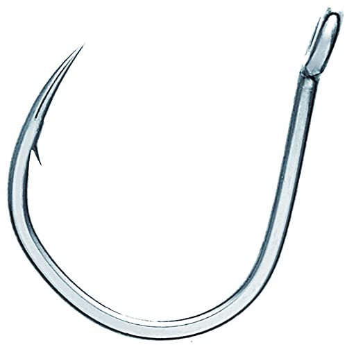 Owner Rig`n Hook - Offsethaken für Gummifische & Jigs, Offset Haken zum Zanderangeln & Barschangeln, Wide Gap Angelhaken, Größe/Packungsinhalt:Gr. 5/0-5 Stück