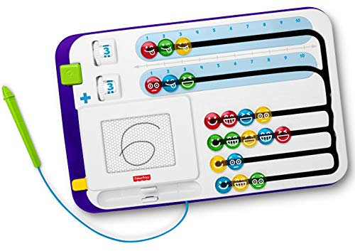 Fisher-Price Table de Calcul Réfléchir et Apprendre, Jouer avec Les Chiffres, Jouet pour Enfant dès 3 Ans, FNK69