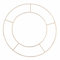Basic Wire 8in Flat Wreath Ring - Single Floristry Hoop Frame