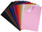 BENECREAT 19PCS Foglio di Stoffa Adesiva in Velluto 19 Colori Fogli Posteriori Fogli Adesivi Indietro, Foglio A4 (20 cm x 29,5 cm), Autoadesivo, Resistente e Impermeabile, Multiuso
