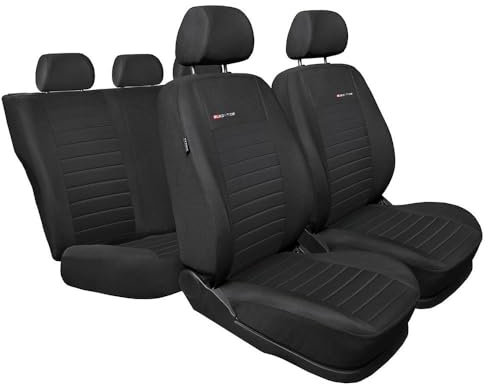 Mossa - Maßgeschneiderte Sitzbezüge Auto kompatibel mit Peugeot 207 Hatchback, SW (2006-2012) - Autositzbezüge Schonbezüge für Autositze - E4