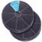 DL-pro Carbon Filter for Electrolux, Whirlpool, Candy, Beko, Asko, Gorenje, Refsta, Smeg, Foron Cooker Hoods (2 Pack, 190 mm Diameter, 36 mm Height, Round)