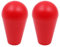 VOANZO 2 Piezas DIY Joystick Oval Balltop para Retro Arcade Machine y Street Fighter - Rojo