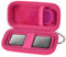 PAIYULE Case for KardiaMobile 1L 6L Personal EKG Monitor, Storage Holder Fits for Sec Portable Heart Rate Monitor, Cardiac Mobile Heart Monitor Bag Organizer（Pill Box Included）(Box Only) (Red)