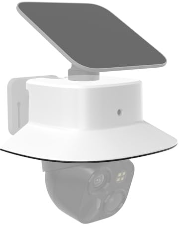 HOLACA Sun Rain Shade Camera Cover for eufy Security SoloCam S340,(DF-1201)