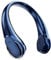 Portable Neck Fan with Strong Wind - 5000mAh Rechargeable neck fan, Adjustable 360° Cooling, Super Quiet - Non-Slip Material, Short Charging Time, and Long Use Time (Blue)