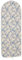 DUNSBY Ironing Board Cover Ironing Board Cover Supply Anti-burn With Patterns Heat Resistant Covers Cotton Linen Protectors Non-slips(Color4)