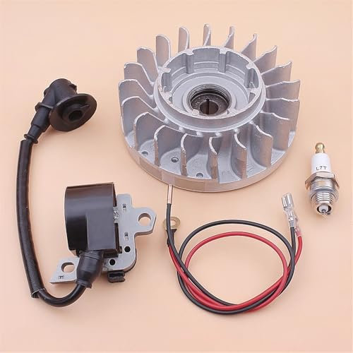 LALAL Kit de bujías y bobina de encendido del volante for motosierra Stihl MS660 066 MS 660 1122 400 1217 Piezas de repuesto for motosierra