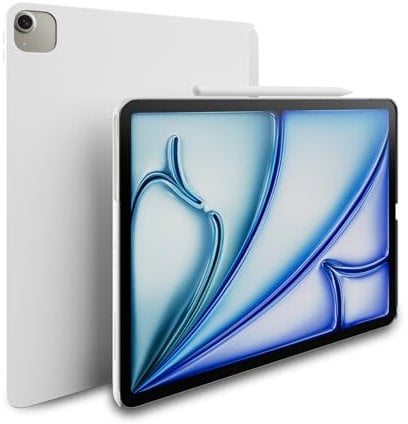 MAGEASY CoverBuddy Lite für M3/M2 iPad Air 11 Zoll (2024–2025) – iPad Air Hülle kompatibel mit Magic Keyboard – Weiß (1.2)