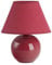 Brilliant Primo Tischleuchte mit Stoffschirm - Tischlampe für das Wohnzimmer in rot - ideal als Nachttischlampe für das Schlafzimmer - mit E14-Fassung und Schalter - für LED-Leuchtmittel geeignet
