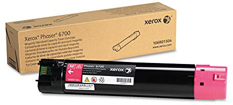 Xerox Phaser 6700 Magenta Standard Capacity Toner Cartridge (5,000 Pages) - 106R01504