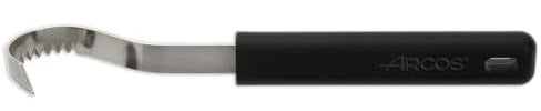 Arcos Professionelle Geräte - Butter-Lockenwickler - Edelstahl 85 mm - HandGriff Polypropylen Farbe Schwarz