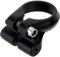 M-Wave Sattelschraubenklemme mit Zahnstangengewinde (schwarz), 34,9 mm