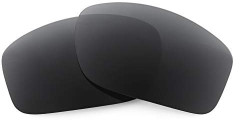 Revant Verres de Rechange Compatibles avec Oakley Valve, Polarisés, Noir Furtif