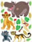 AG Design - Disney Löwenwache – Wandsticker – Wandtattoo – Wandaufkleber – Selbstklebend – Bunt - 65 x 85 cm - DK 2301