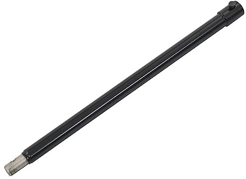 vidaXL Verlängerung Erdbohrer Erdlochbohrer Pfahlbohrer Pfostenbohrer Erdaufbereiter Bohrer Bohrverlängerung Stahl 0,5m 0,55kg Schwarz