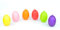 Meissner-Handel Auswahl * 6 Stück Eierkerzen Dekoeier Kerze Osterei Osterdeko * farbig Sortiert * 4,5 x 6,5 cm * Auswahl Menge