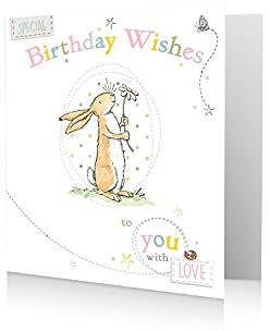 Guess How Much I Love You Official Birthday Card