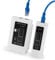 RJ45 Cable Tester Network Cable Tester Ethernet Wire Test Tool for LAN Phone RJ45 RJ11 RJ12 Cat5 Cat5e Cat6 Cat6a Cat7 UTP/Shield Cable