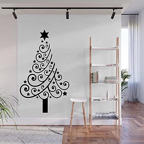 Stickers Muraux Et Peintures Murales D'Art Vitrine De Bonhomme De Neige De Noël Bricolage Stickers De Fenêtre De Ménage Noël 74X44Cm