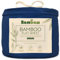 Bambaw Bambus Betttuch ohne Gummizug 270x290 cm, Anti Milben Bettwäsche für Allergiker, nachhaltige und weiche Bettwäsche Bambus, kühle Bettlaken (Marineblau)