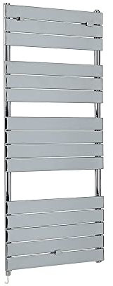 Milano Lustro 600W Chrome Flat Panel Electric Heated Towel Rail - 1512mm x 600mm