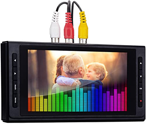 ClearClick Convertitore da video a digitale 3.0 (terza generazione), registra video e audio da videoregistratori, VHS, AV, RCA, Hi8, videocamera, DVD, giradischi, cassette [richiede videoregistratore
