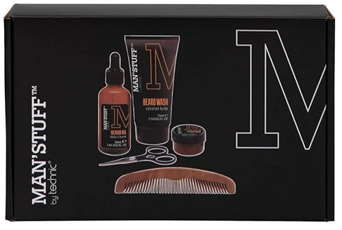 Technic Man'Stuff Tidy Whiskers Beard Care Gift Set