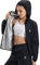 HOTSUIT Sauna suit for women with sweat jacket and sauna pant for weight loss sweat suits for slimming on Gym Black XL